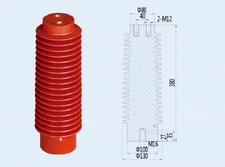 DUWAI 35KV High Voltage Switchgear Capactive Epoxy Resin Live Displaying Transducer/Sensor/Insulator