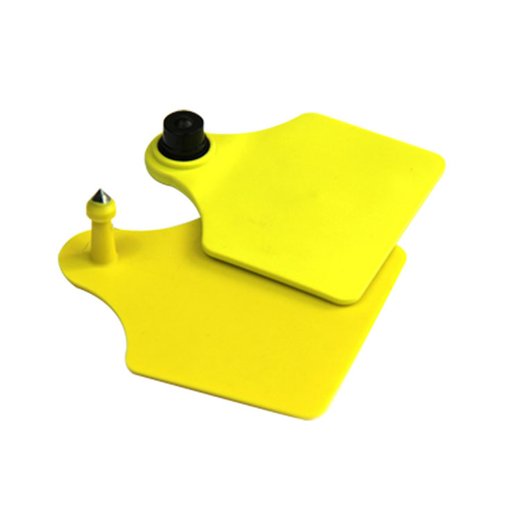 Uhf 860-960 Mhz Rfid Ear Tags For Cattle Tracking