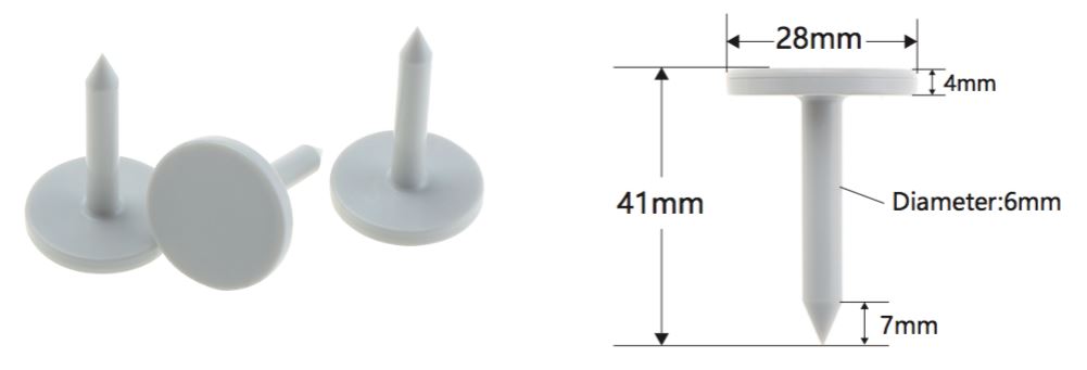 UHF RFID Nail Tags