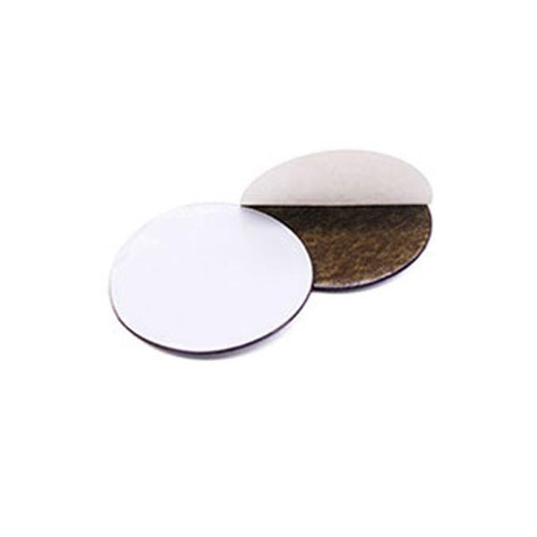 On-metal White Printable NFC Sticker Round ø25mm