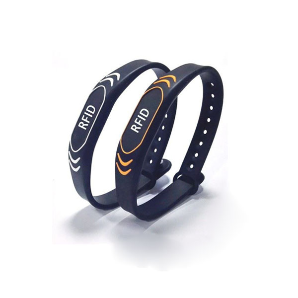 125khz/13.6mhz Adjustable Silicone Rfid Bracelet